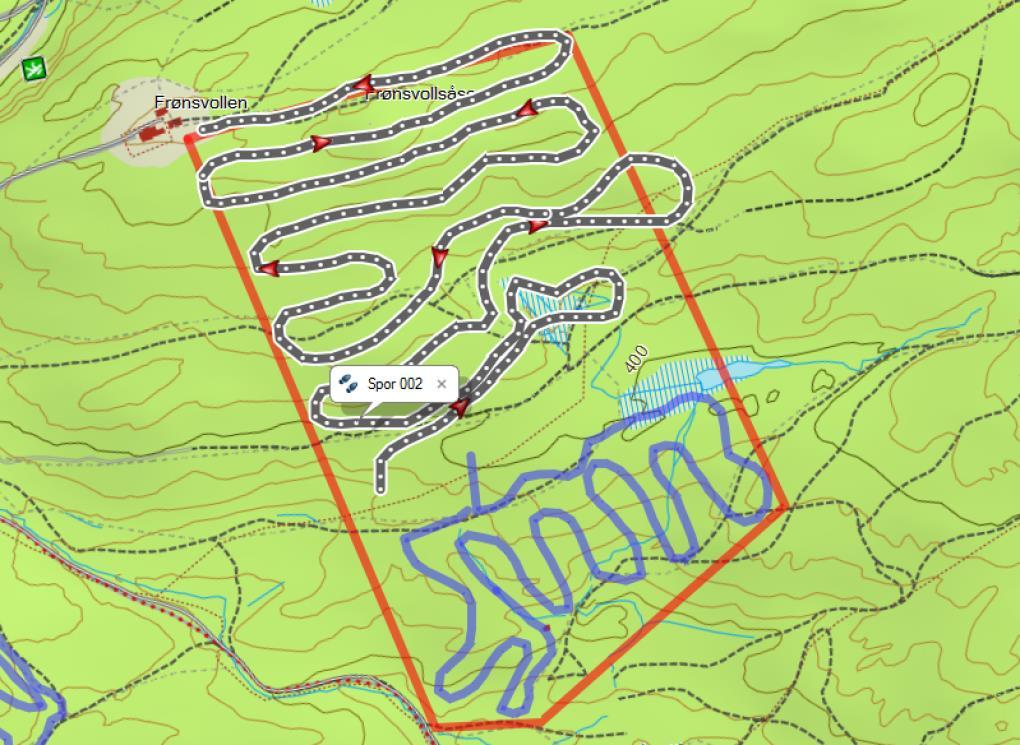 Slå sammen spor I noen tilfeller vil sporloggen på GPS lage flere spor innenfor samme søk. Dette kan f.eks.