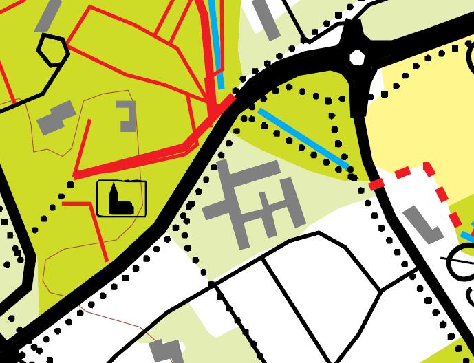 Eiendomsforhold Kommunens kartgrunnlag viser sikre eiendomsgrenser i planområdet. Planen må vise hvilke eiendomsgrenser som skal oppheves, og hvilke som etableres ved gjennomføring av plan.