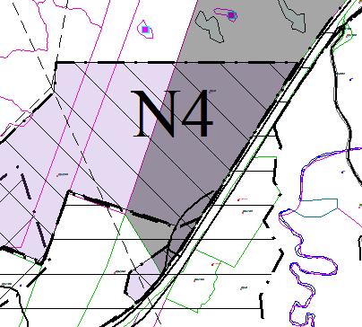 For detaljert informasjon om planen, vises det til vedlagte plandokumenter. Forhold knyttet til N4 Planområdet er sammenfallende med område N4 i kommuneplanens arealdel, og avsatt til næring.