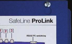 Installer SafeLine Pro-programmet på datamaskinen og koble til ProLink-modemet og