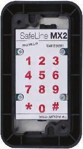 Heistelefoner SafeLine MX2 SafeLine MX2 med piktogrammer, utenpåliggende 37 SafeLine MX2 med piktogrammer, utenpåliggende SafeLine MX2 er antakelig verdens minste EN81-28- og EN81-70-kompatible
