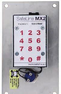 Heistelefoner SafeLine MX2 SafeLine MX2 med piktogrammer og knapp, innfelt 40 SafeLine MX2 med piktogrammer og knapp, innfelt SafeLine MX2 er antakelig verdens minste EN81-28- og EN81-70-kompatible