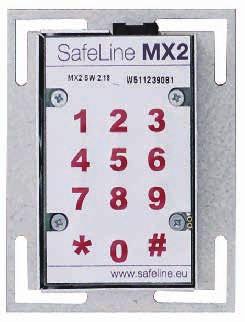 COP-modellen av SafeLine MX2 er egnet for montering på sveisede bolter eller ved hjelp av den medfølgende teipen.