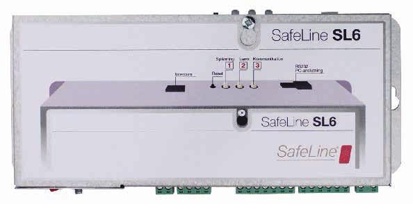 Heistelefoner SafeLine SL6 SafeLine SL6 Mini PSTN 69 2 x 5,5 2 x 9,5 112,5 232 244 51,5 SafeLine SL6 Mini PSTN SafeLine SL6 Mini er en SafeLine SL6 som er spesialutformet for installasjon i