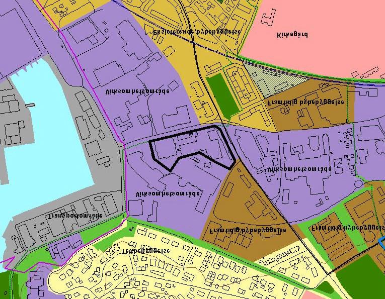 Planstatus Arealet er regulert til industriområde i reguleringsplan R550A; Endret reguleringsplan for et område begrenset av Strandvegen-Stiklestadvegen-Jarlevegen-Lade allé, stadfestet 21.9.1971.