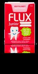 Flux Junior fluorskylling jordbær Ny smak gir barna