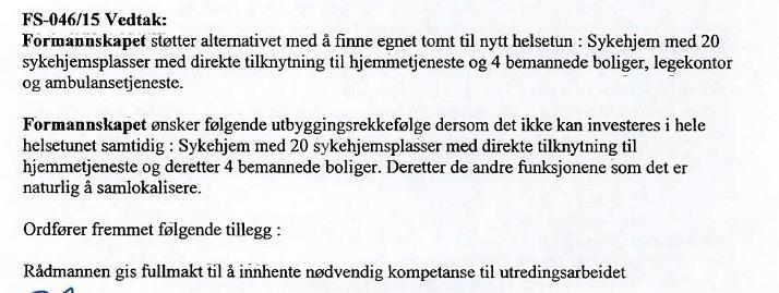 Grane kommune Arkivkode: Arkivsak: JournalpostID Saksbehandler: Dato FE- 12/309 16/13 Ole Kristian Andersen 04.01.2016 Saksnummer Utvalg Møtedato Nærings- og naturforvaltningskomite Jfr.