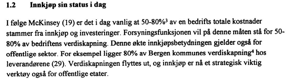 Eksempel: Forsvaret Forsvarets forskningsinstitutt: