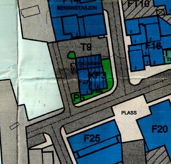 Sak 5/17 Bygningsdelen som skal rives er på kartutsnittet merket som F27.