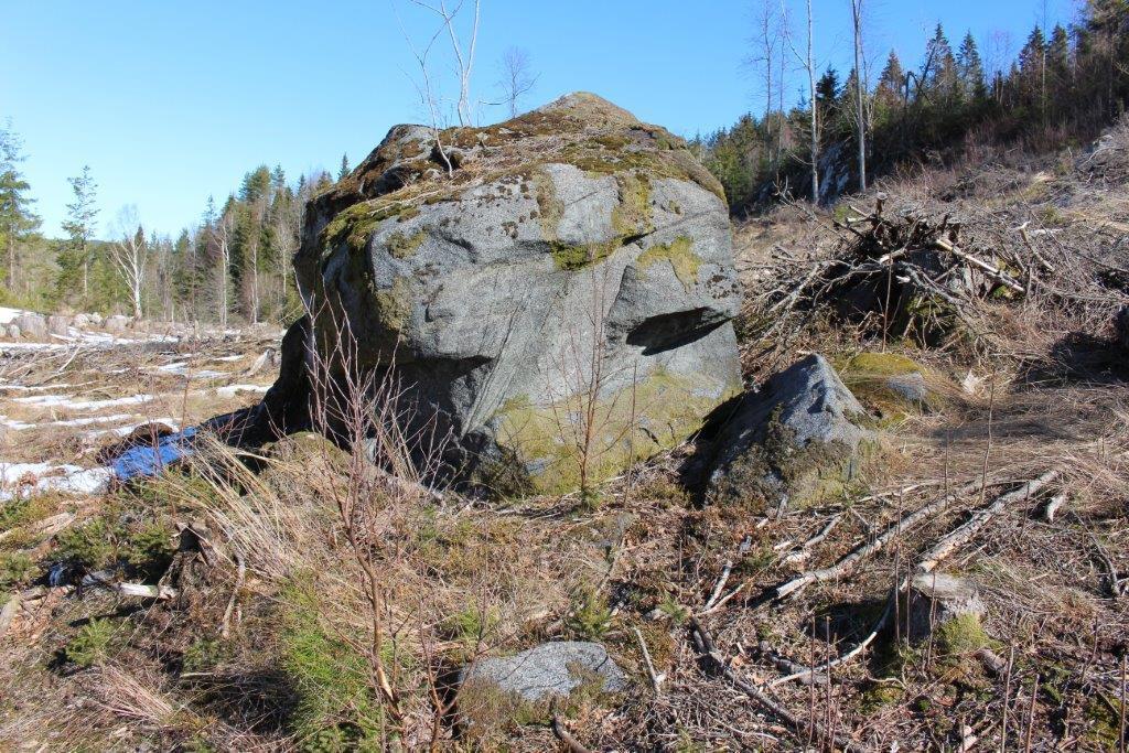 Samme kommentar som til bildet over. Bildet er tatt fra sør mot nord.