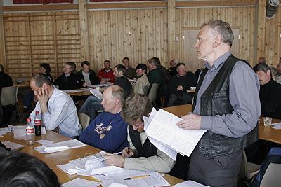 Jon Karstein Skogåstrø kom i mindretall med sitt forslag om å øke vinterbestanden til 2000 dyr. Foto: A.