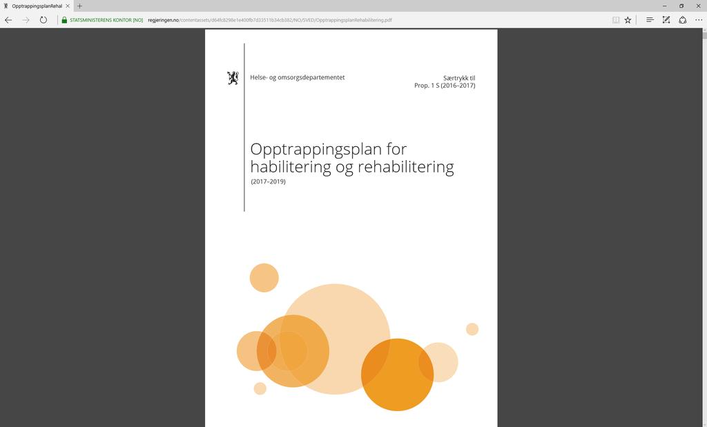 Opptrappingsplan for