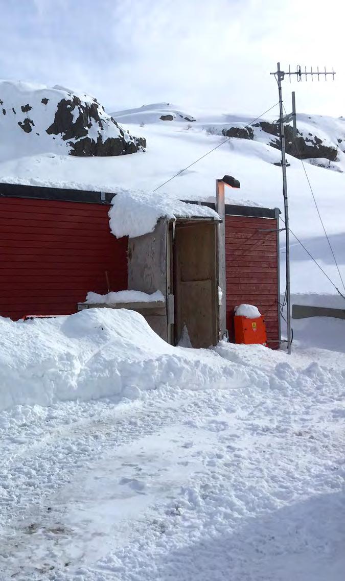Svingete og bratt opp til anlegget for Lysebotn 2 Vinteren 2016-17 var tredje år på rad at NGI leverte lokale snøskredvarsler til mannskapene som bygger det nye kraftverket Lysebotn 2 i Rogaland.