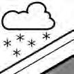 Snøglidning I spesielle situasjoner med snø nær eller ved null grader og på glatt underlag som sva eller gress kan snøen gli nedover og føre til skred.