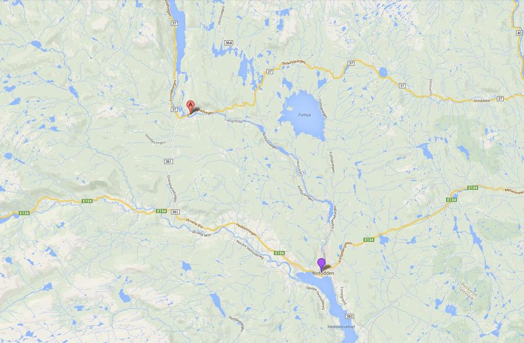 Aktuelle terminaler Notodden