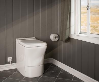 toalettposer Stormkappe 2 x Vegg-gjennom-føringsrør 45 cm T-bend Pipehatt Installasjonspakke utlufting med takmansjett 4 stk. 1m Ø110 rør m/muffe 3 stk.
