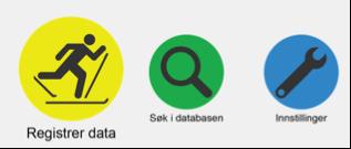 2.2 Hovedmeny Figur 2.1: Hovedmeny Når brukeren har tastet inn korrekt brukernavn og passord sendes man til hovedmenyen.