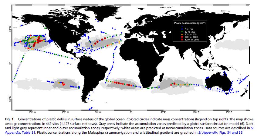 Oceanic plastic particles Cózar, A., Echevarría, F., González-Gordillo, J.I., Irigoien, X., Úbeda, B., Hernández-León, S., Palma, Á.T.