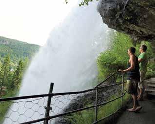 The waterfalls of Hardanger sharing the expenses Ten major attractions of great value for Norwegian tourism are found along the National Tourist Routes.