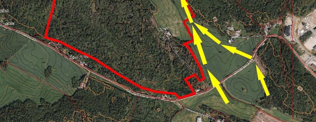 En mer detaljert trekkrute for hjortevilt enn den som er tegnet inn på viltområdekartet kan fastslås basert på flere hundre observasjoner munkene på Haug gård har gjort de siste par årene.