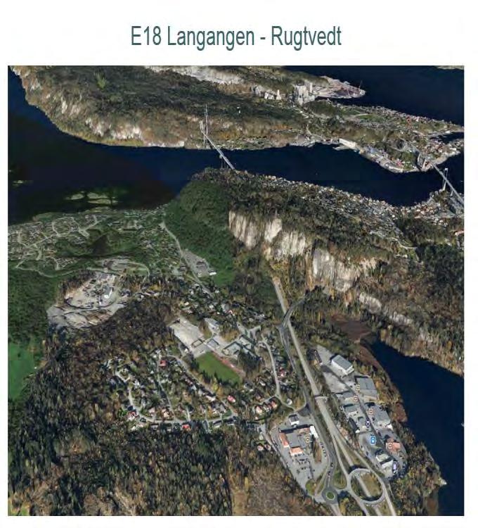 E18 Kjørholt og Bamble tunneler (E18 KBT) Oppgradering av eksisterende tunneler Sprengning og sikring av nye tunnelløp Innredning og komplettering - del av