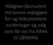 Feltutbygging Identifisering av krav KRAV