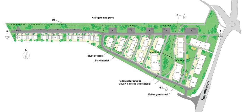 1 Bakgrunn Brekke og Strand Akustikk AS har på oppdrag AF Gruppen AS sett på forhold vedrørende trafikkstøy i forbindelse med planlegging av nye boliger på Rasta Nord i Lørenskog kommune.