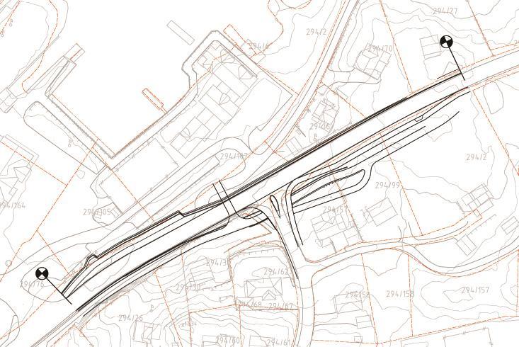 Prosjektet. Prosjektet består i å legge fotgjengerunderganger under E134 og Vågshagen, med konsekvens at vegene må løftes.