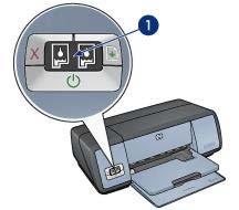 Du må kanskje legge i papir eller fjerne fastkjørt papir. Når problemet er løst, trykker du på Fortsett-knappen for å fortsette utskriften.