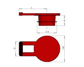 Beskyttelsesplugg for innvendig gjenger med øre KSLH / KLSHG Beskyttelsesplugg for innvendig gjenger med øre Beskyttelsesplugg for forskjellige applikasjoner og for rask demontering. LDPE Rød Vare nr.