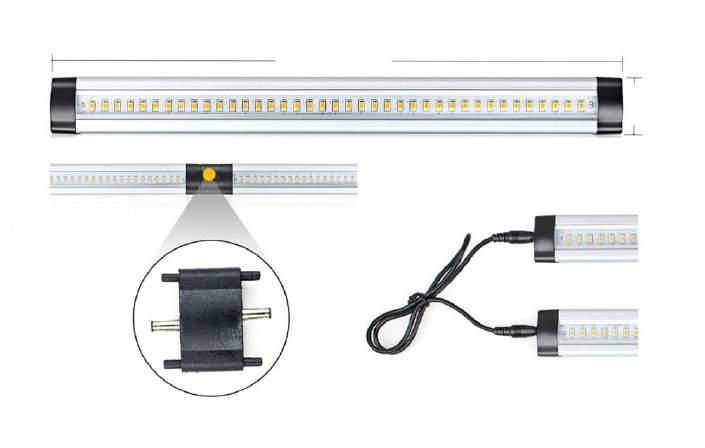 SLIM LINE LED-LIST SLIM LINE LED-LIST er en effektiv komplett LED-List for installasjon under overskap og i skap på kjøkken stue og der det trengs lys.
