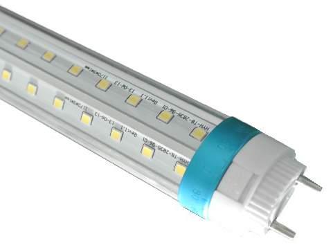 LED- LYSRØR Et splintsikkert, fullfarget, miljøvennlig og energieffektivt LED-lysrør. For bruk i standard lysarmatur med magnetisk ballast. ELEKTRISKE SPESIFIKASJONER Strøm faktor (PF...0,96 Strøm.
