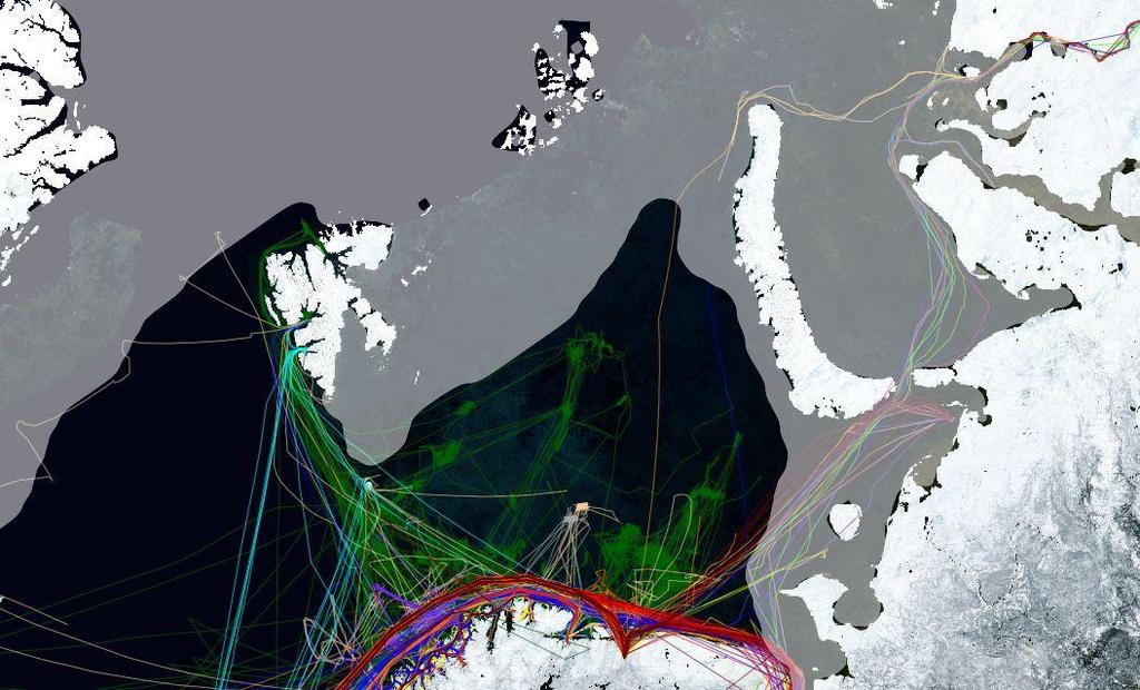 Skipstrafikk i Arktis