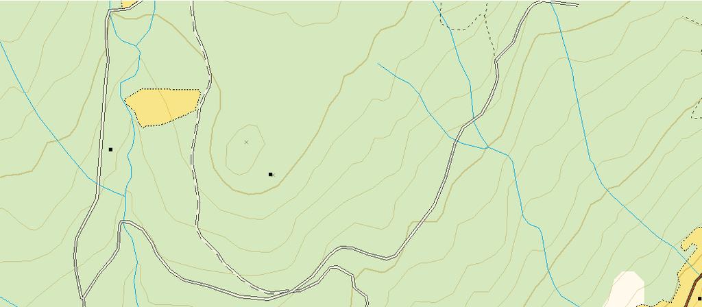 lokalitet Målestokk 1:10 000 Naturtypelokalitet/kjerneområde