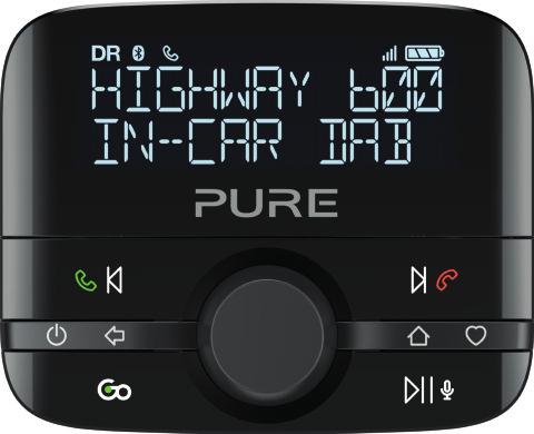 Pure Highway 600 støtter Spotify - oppdag og spill av ny musikk mens du kjører.