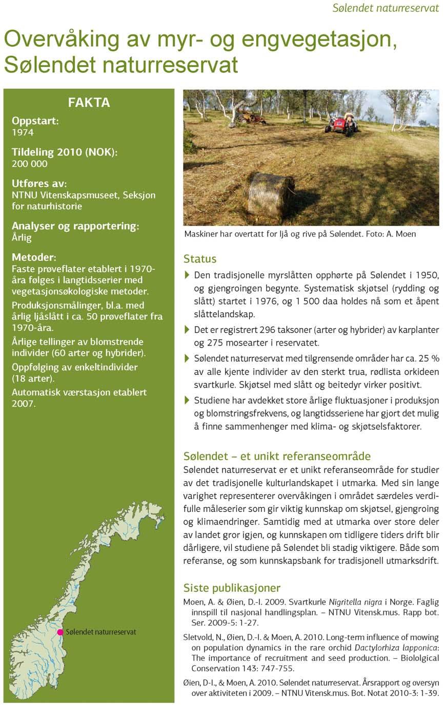 Faktaark i: Direktoratet for naturforvaltning 2011.