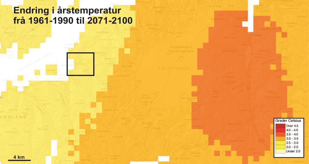 NVE har målestasjon for lufttemperatur og avrenning ved Guddalselv (19 m o.h.) og ved Djupevad (93 m o.h.), medan Meteorologisk institutt har målestasjonar for nedbør i Rosendal (51 m o.h.) og på Husnes (13 m o.