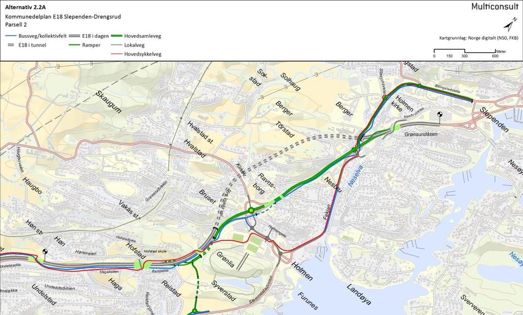 Parsell 2: E18 Høn-Slependen