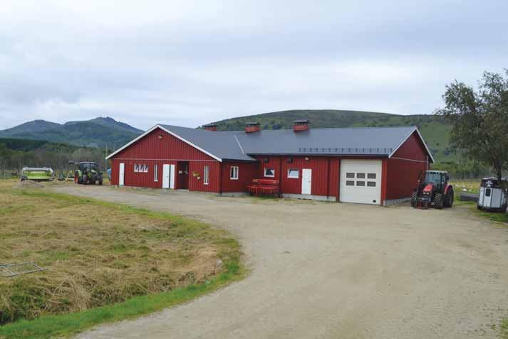 Driftsbygningen til Øyvind og Inger ble bygd i 2007. Fôringsstrategi Alle geiter vart holdvurdert ved avsining i 2011.