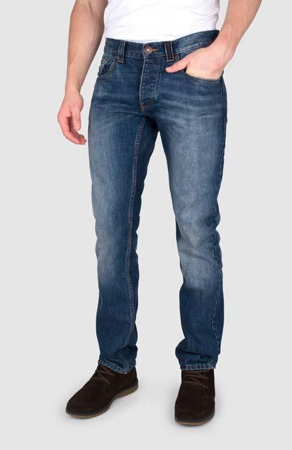 (D96-D108), (C150 lang-c160 lang) Art. DW1050020500 Stonewash P49 Jeans i lett og slitesterk bomull og Cordura blanding.