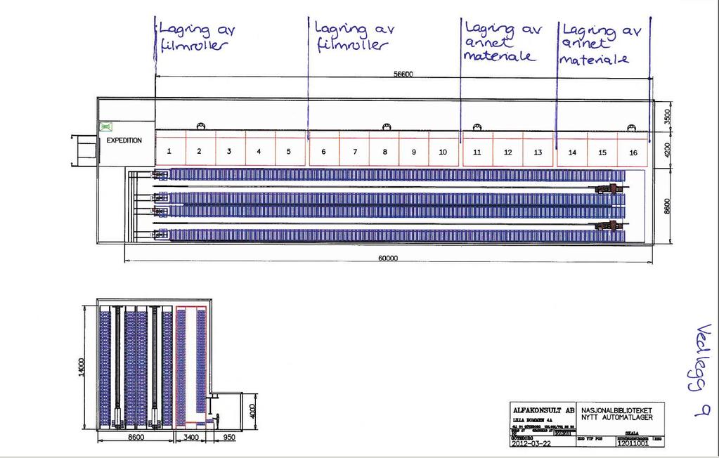 Side: 3 (6) Figur 3. Mulig soneinndeling for de vertikale heisautomatene. 3. BESKRIVELSE HEISAUTOMATER 3.1. Generelt Det skal utarbeides en BIM modell med tilhørende 3D-tegninger for hele leveransen.