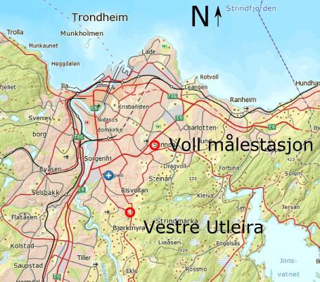 3. SPREDNINGSBEREGNINGER AV SVEVESTØV For vurdering av spredning av svevestøv ved planområdet ved Vestre Utleira er ÅDT for området hentet fra trafikkanalyse utført av Rambøll 7. 3.