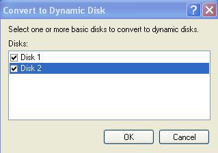 Egenskaper Dynamiske disker (Dynamic disc) Kan omfatte diskplass på flere fysiske disker Kan gi høyere feiltoleranse enn basisdisker Må brukes hvis man skal benytte RAID i Windows Kan enkelt flyttes