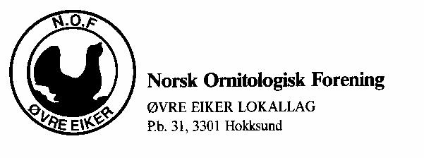 FUGLER VED FISKUMVANNET 2007 FUGLEÅRET 2007 Dette er nå 14. året på rad vi gir ut en rapport om fuglelivet på/ved Fiskumvannet. Ingen av observasjonene har vært behandlet av LRSK.