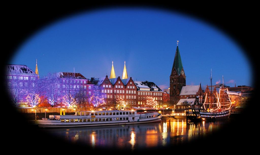 største og ikke mins vi finner den på Unescos verdensarvliste. Opplev julemarkedet i Bremen med fine, tyske tradisjoner. Dette er et av Nord-Tysklands flotteste.