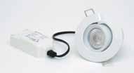 99 743 68 92 mm 75 mm Ø 92 mm 65 mm 99 743 42 MD-69, LED-downlight 230V For innfelt montering.