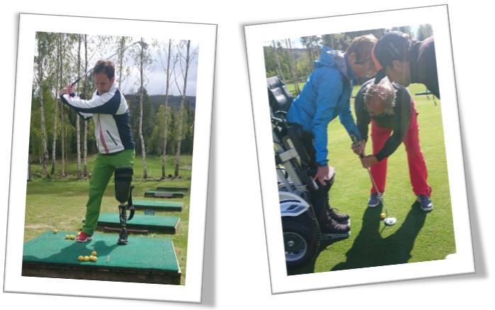 Sluttrapport «Kompetanse om golf for funksjonshemmede» Kompetanseheving for frivillige trenere i golfklubbene golf for funksjonshemmede Norges Golfforbund