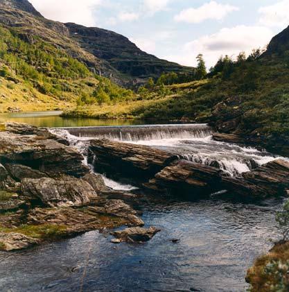 Redusert vannføring i flomperioder Viddalsvatnet Viddalsvatnet reguleringsmagasin: Aurland II kr.st.