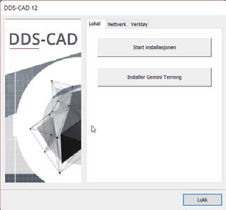 3. Lokal installasjon oppdater eksisterende DDS-CAD 12 versjon 3.1 Starte installasjonen Klikk på linken i den tilsendte mailen for å starte nedlastning av DDS-CAD 12.