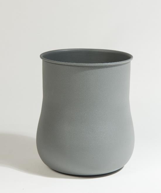 vase 18x18x34cm grå 16068 Finesse putetrekk